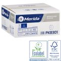 MERIDA CLASSIC roll toilet paper without a core, white 12 cm, 1-ply, 125 m (18 rolls / carton), ECOLABEL